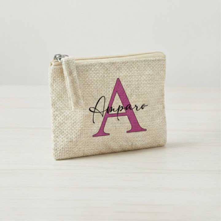 Monedero Personalizado - Elige Color y Añade tu Nombre