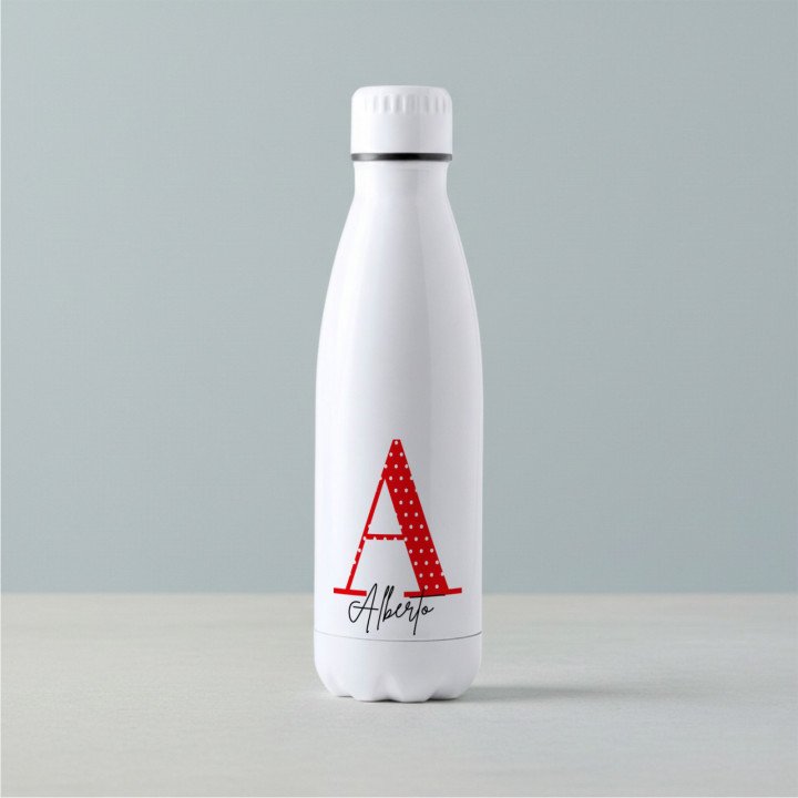 Botella Personalizada | Elige tu color y añade tu nombre