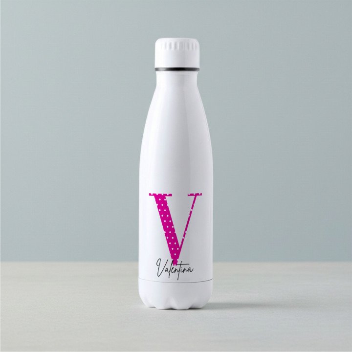 Botella Personalizada | Elige tu color y añade tu nombre