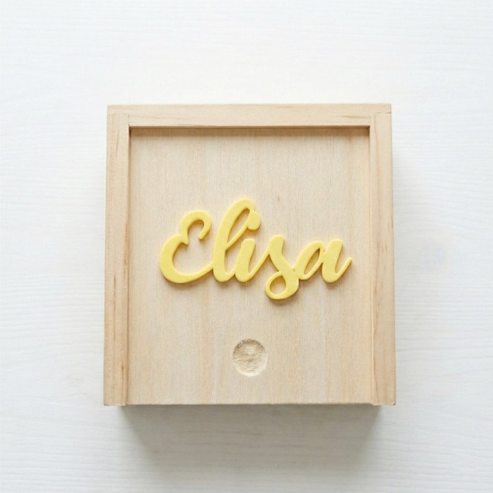 3 en Raya Personalizado | Elige Color y Nombres | Regalo Único