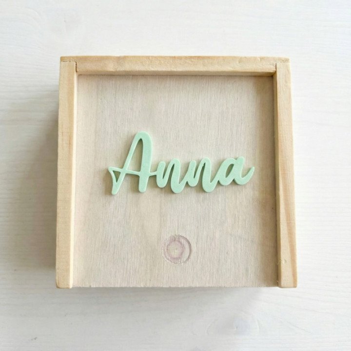 3 en Raya Personalizado | Elige Color y Nombres | Regalo Único