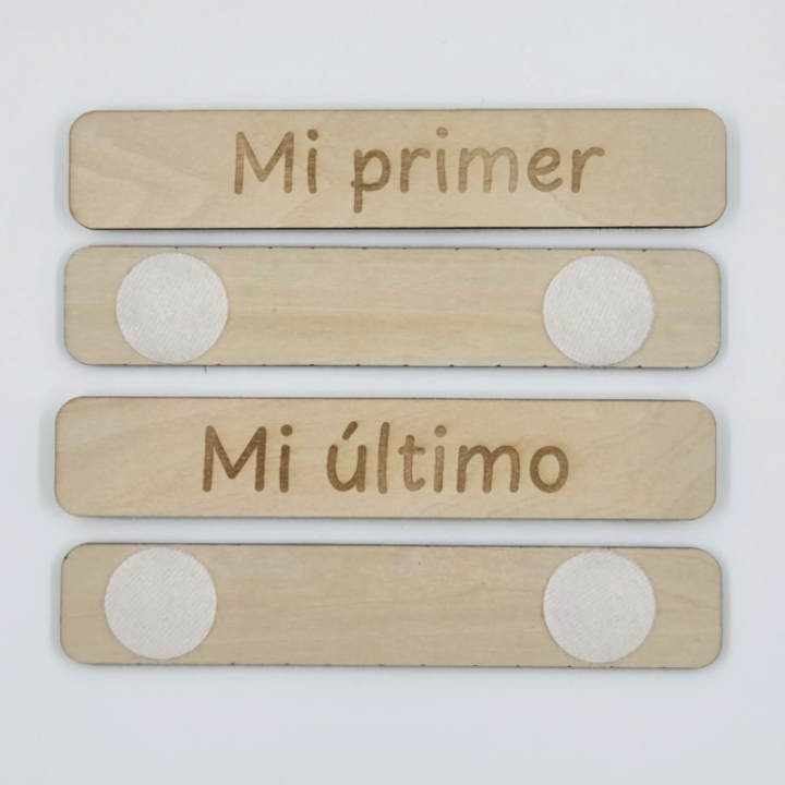 Placa Primeiro e Último Día de Curso Personalizada | Costurelka